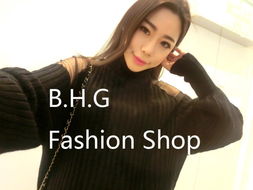 b.h.g 歐更紗拼接兔毛高領(lǐng)中長款套頭毛衣 毛腈混紗的時尚與實用結(jié)合